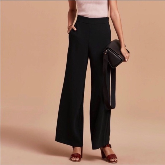 Aritzia Wilfred Halley high waisted pants Grey